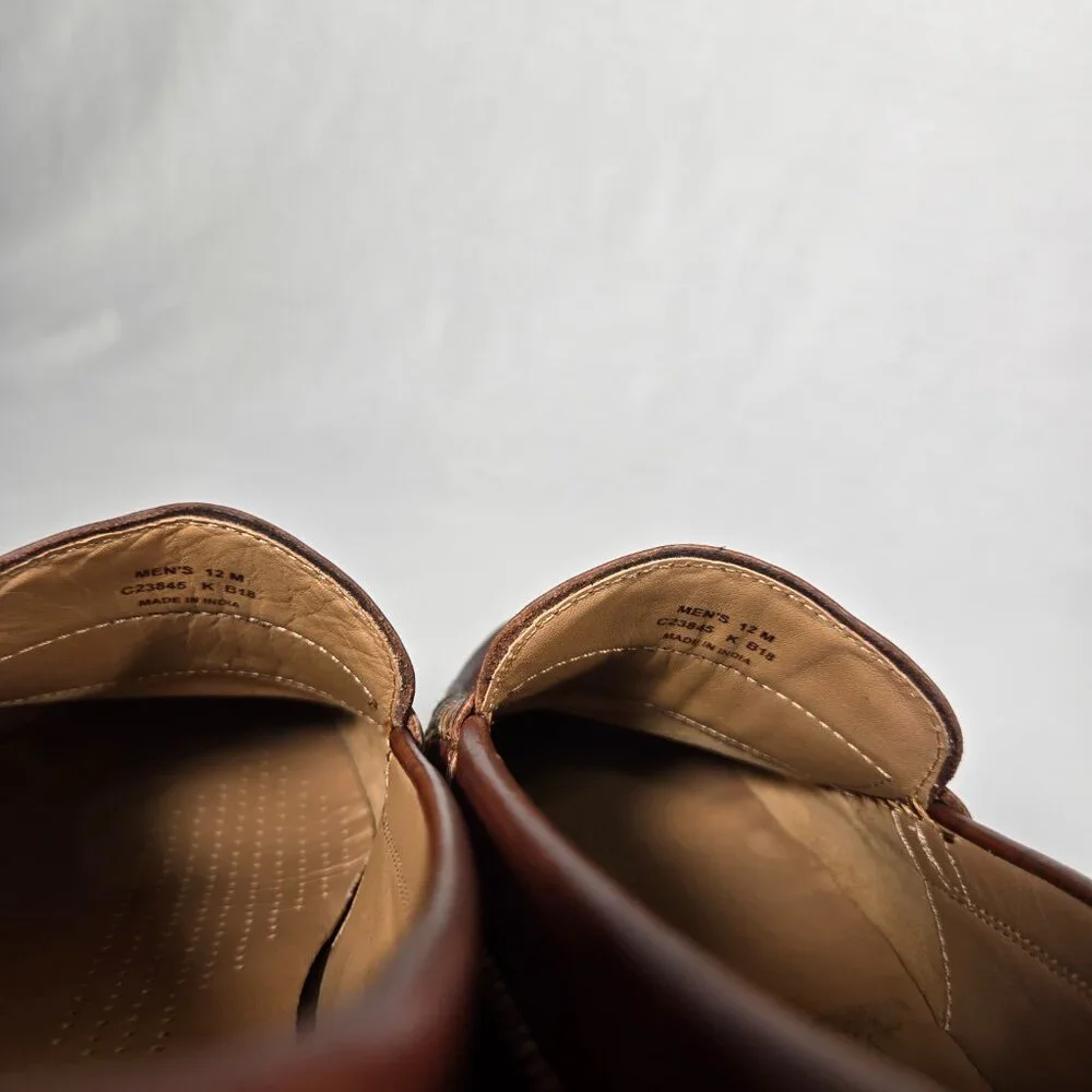 COLE HAAN American Iconic Heritage Classic Brown Penny Loafers Men's Size12 M. - Picture 16 of 17